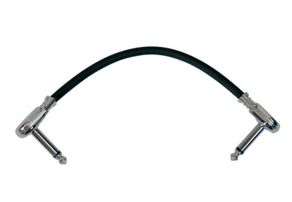 On - Stage 6" Patch Cable with Pancake - Style Connectors – Efficient Solution for Your Pedalboard - Ev - Entz Music