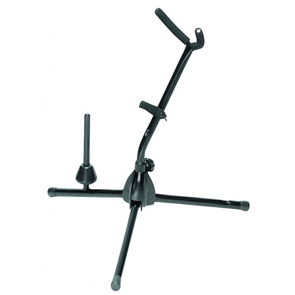 On - Stage Alto / Tenor Sax Stand with Flute Peg - Ev - Entz Music