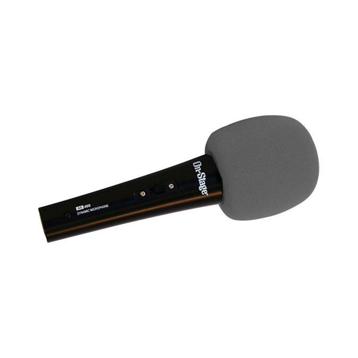 On - Stage ASWS58 Yellow Microphone Windshield - Reduce Wind and Breath Noise for Clear Audio - Ev - Entz Music