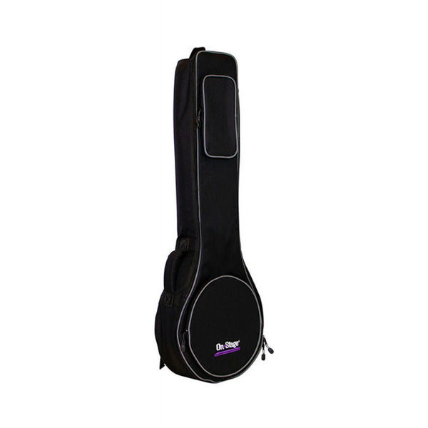 On - Stage Deluxe Banjo Bag - Secure and Convenient Banjo Protection - Ev - Entz Music