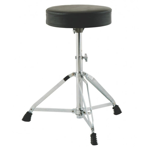 On - Stage Double - Braced Drum Stool - Adjustable, Comfortable Drum Throne for Long Sessions - Ev - Entz Music