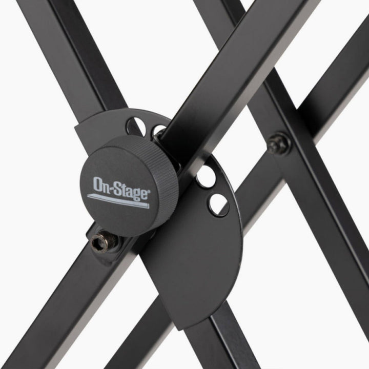 On - Stage Double - X Bullet Nose Keyboard Stand - Ev - Entz Music