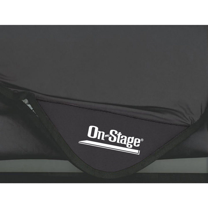On - Stage Drum Set Dust Cover - Water Resistant Nylon with Sewn - in Weighted Corners - Ev - Entz Music