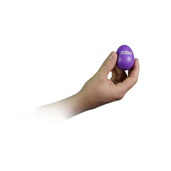 On - Stage Egg Shakers ~ 24 Pack – Versatile Percussion for Any Music Setup - Ev - Entz Music
