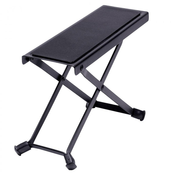 On - Stage Foot Stool - Adjustable Fixed Height Positions with Non - Slip Rubber Pad - Ev - Entz Music