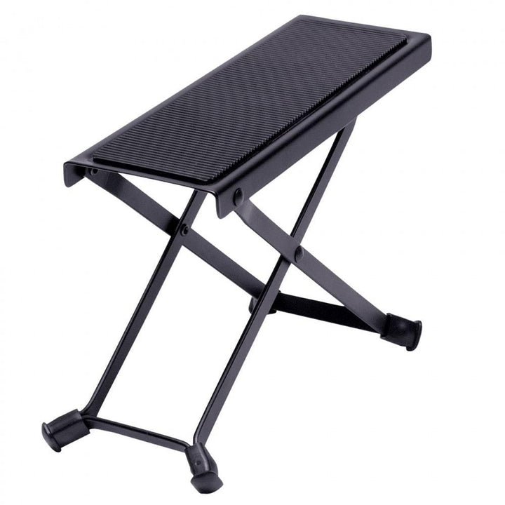 On - Stage Foot Stool - Adjustable Fixed Height Positions with Non - Slip Rubber Pad - Ev - Entz Music