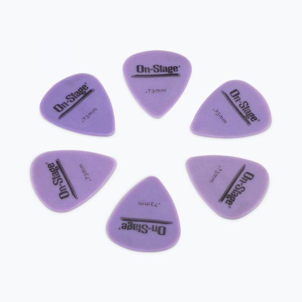 On - Stage Guitar Pick Holder with 6 Medium - Gauge Picks - Convenient Accessory for Musicians - Ev - Entz Music