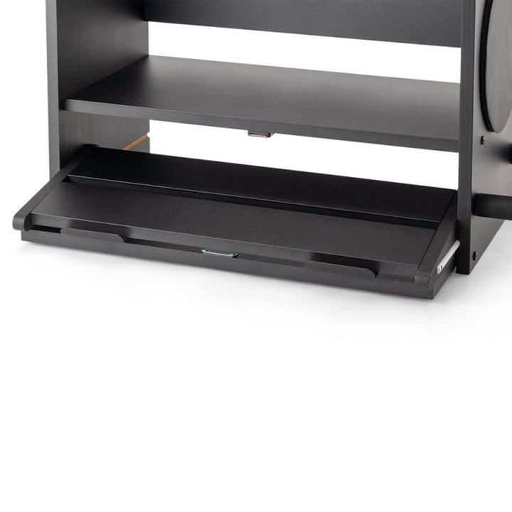 On - Stage Guitar Workstation ~ Black - Multi - Function Guitar Stand, Pedalboard, and Amp Stand - Ev - Entz Music