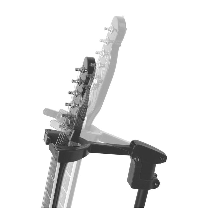 On - Stage Hang - It ProGrip II Guitar Stand - Auto - Closing, Adjustable Guitar Stand with Spring - Loaded Yoke - Ev - Entz Music