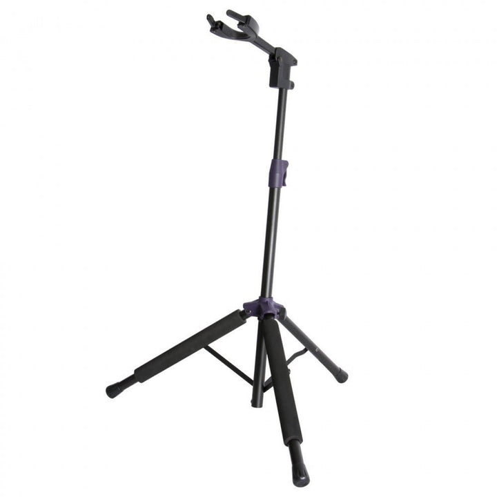 On - Stage Hang - It ProGrip II Guitar Stand - Auto - Closing, Adjustable Guitar Stand with Spring - Loaded Yoke - Ev - Entz Music