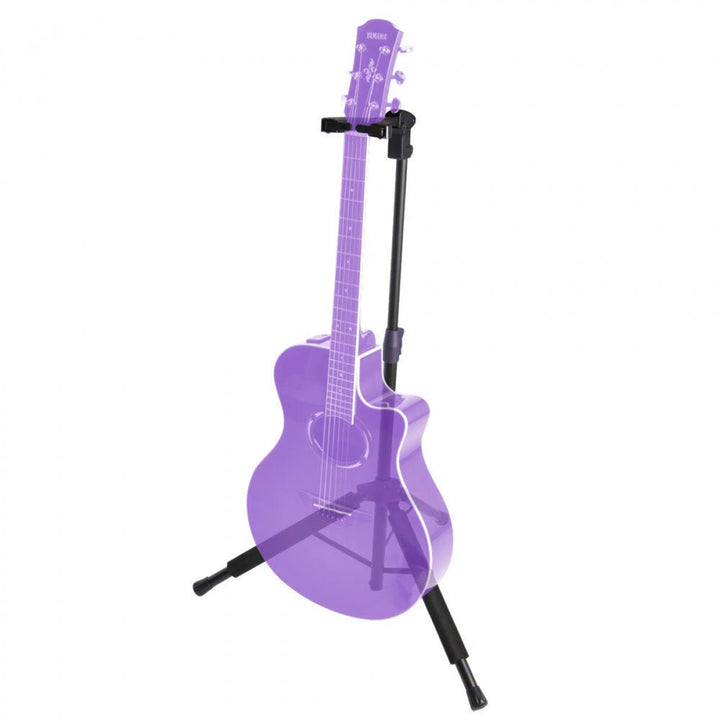 On - Stage Hang - It ProGrip II Guitar Stand - Auto - Closing, Adjustable Guitar Stand with Spring - Loaded Yoke - Ev - Entz Music