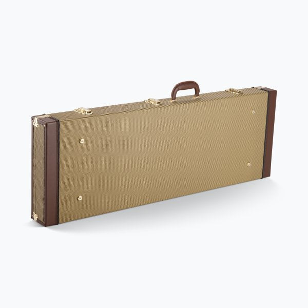 On - Stage Hardshell Electric Guitar Case (Tweed) - Vintage Style and Premium Protection for Electric Guitars - Ev - Entz Music