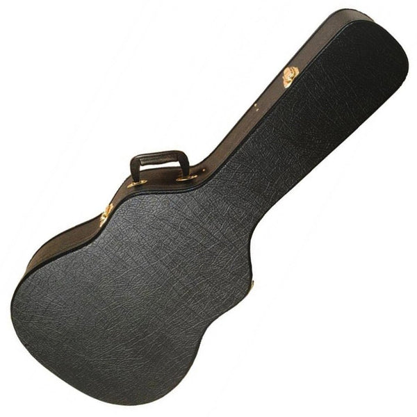 On Stage Hardshell Semi Acoustic Guitar Case ~ Black - Ev - Entz Music