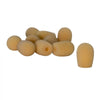 On - Stage Headset Microphone Windshields - Flexible Tan Foam Windscreens for Headset Mics - Ev - Entz Music