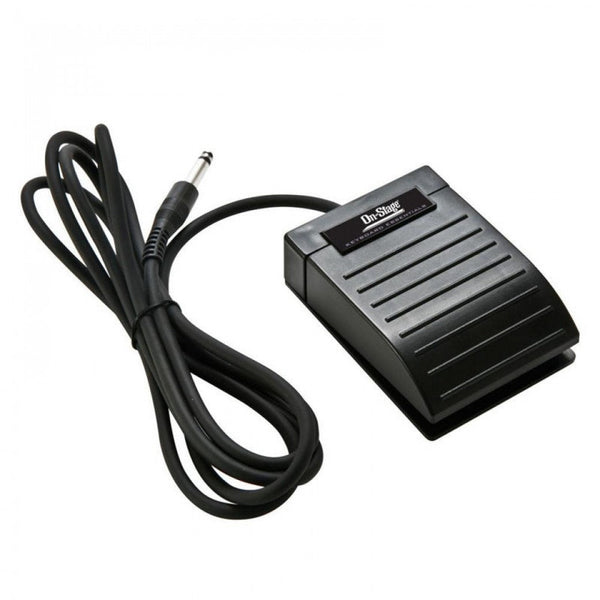On - Stage Keyboard Sustain Pedal – Universal Compatibility and Durability - Ev - Entz Music