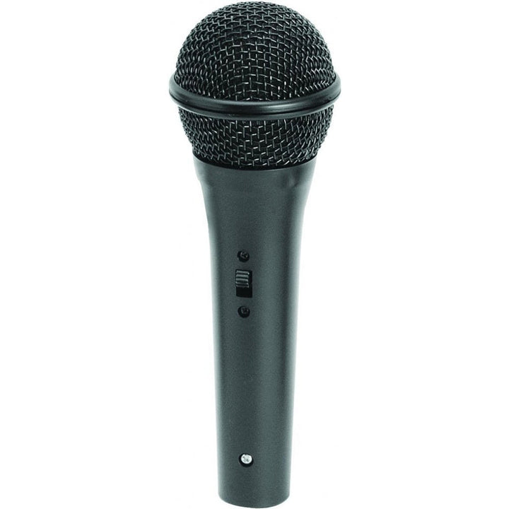On - Stage Low - Z Dynamic Handheld Microphone with 20' XLR Cable - Ideal for Musicians, Churches, and Public Speaking - Ev - Entz Music