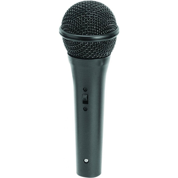 On - Stage Low - Z Dynamic Handheld Microphone with 20' XLR Cable - Ideal for Musicians, Churches, and Public Speaking - Ev - Entz Music