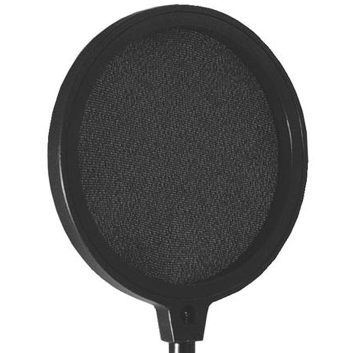 On - Stage Microphone Pop Shield - 4" Adjustable Clip - On Filter for Vocal Recording - Ev - Entz Music