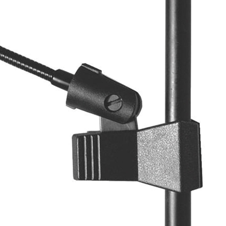 On - Stage Microphone Pop Shield - 4" Adjustable Clip - On Filter for Vocal Recording - Ev - Entz Music