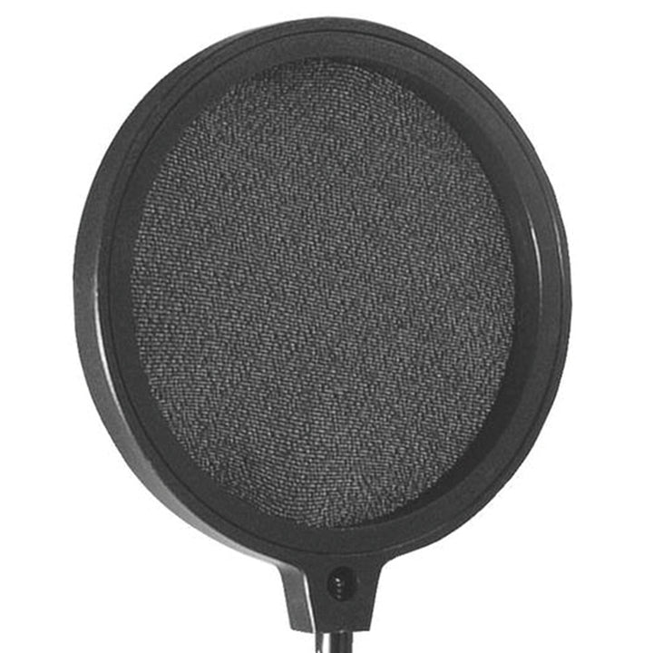 On - Stage Microphone Pop Shield - 6" Adjustable Clip - On Filter for Vocal Recording - Ev - Entz Music