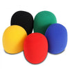 On - Stage Microphone Windscreens ~ Multi - Coloured 5 - Pack - Protect Your Sound with Style - Ev - Entz Music