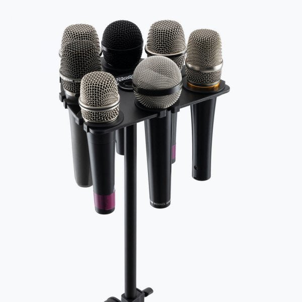 On - Stage Multi - Mic Holder - Holds Up to 7 Microphones - Ev - Entz Music
