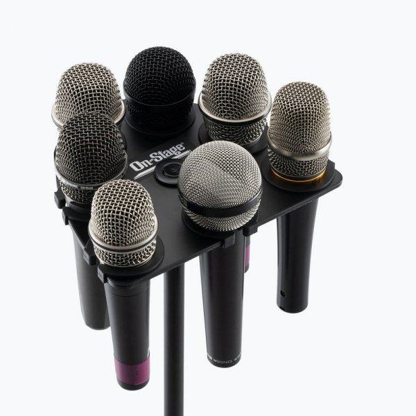 On - Stage Multi - Mic Holder - Holds Up to 7 Microphones - Ev - Entz Music