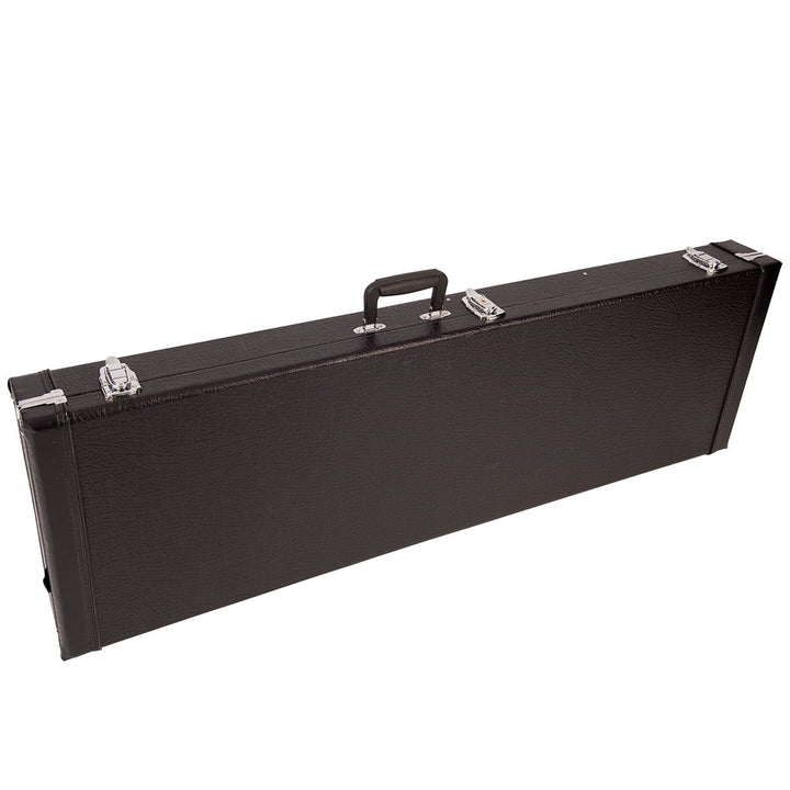 On Stage Oblong Hardshell Guitar Case ~ Bass ~ Black - Ev - Entz Music