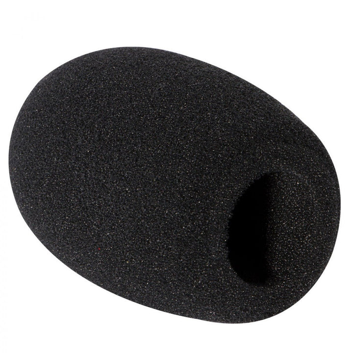 On - Stage Pencil Microphone Windscreen ~ Black - Acoustically Transparent Protection for Pencil Mics - Ev - Entz Music