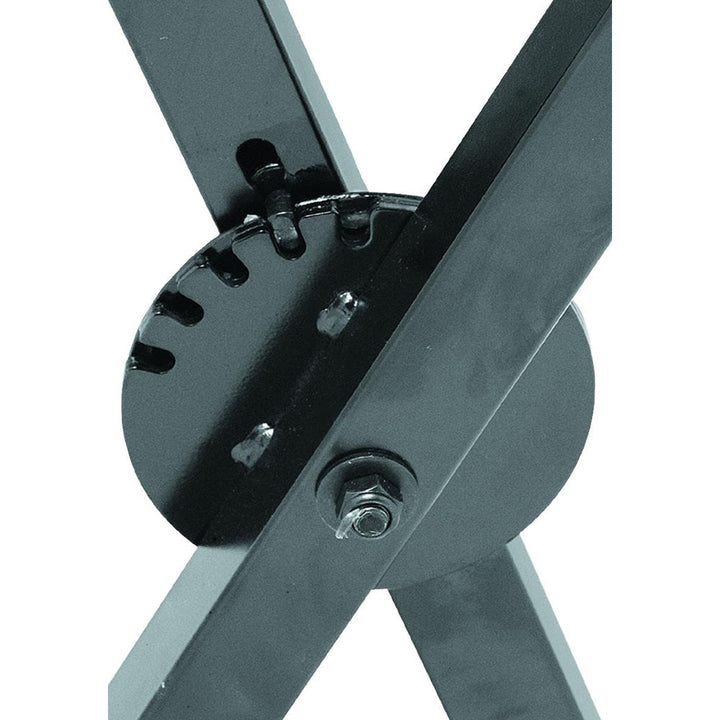 On - Stage Pro Heavy - Duty Single - X Ergo - Lok Keyboard Stand - Ergonomic and Durable for Large - Format Keyboards - Ev - Entz Music
