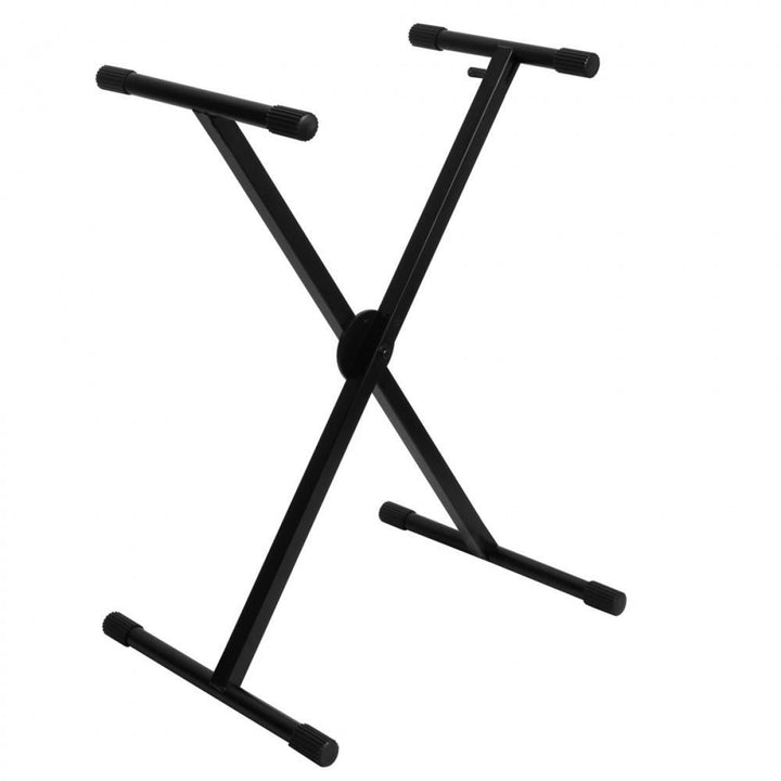 On - Stage Pro Heavy - Duty Single - X Ergo - Lok Keyboard Stand - Ergonomic and Durable for Large - Format Keyboards - Ev - Entz Music