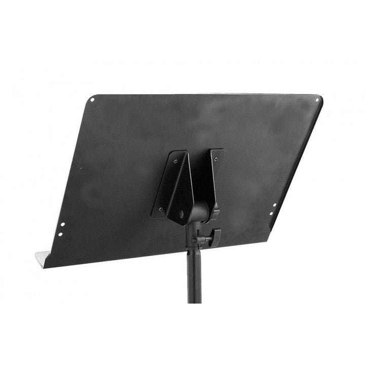 On - Stage Pro Music Stand – Folding Tripod Base, Adjustable Height & 13.5"x19" Bookplate (SM7211B) - Ev - Entz Music