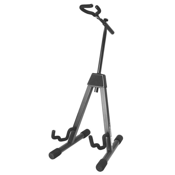 On - Stage Professional Flip - It A - Frame Guitar Stand - Safe, Versatile Guitar Stand for Acoustic & Electric Guitars - Ev - Entz Music