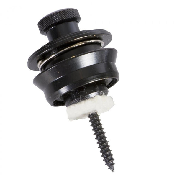 On - Stage Solid Brass Strap Locks ~ Black - Ev - Entz Music