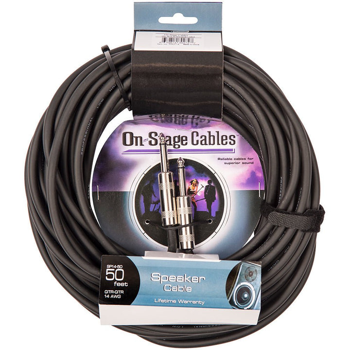 On - Stage Speaker Cable ~ 50ft/15m - Ev - Entz Music