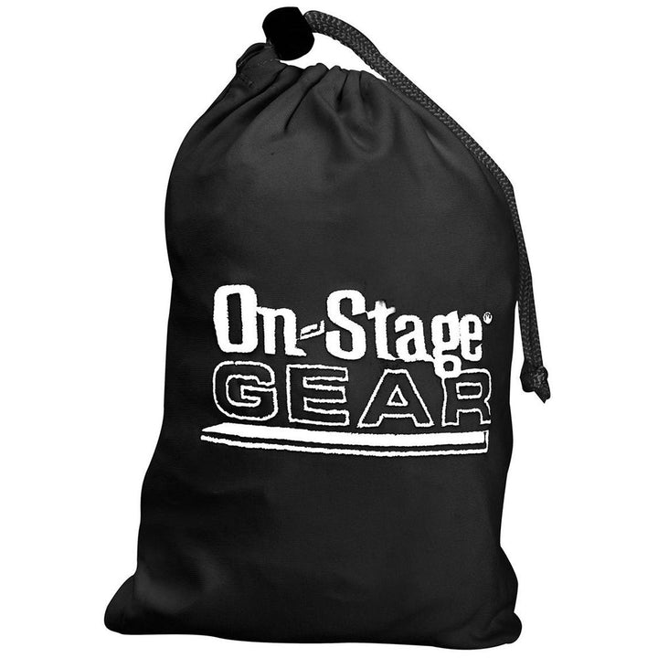 On - Stage Speaker/Lighting Stand Skirt - Black Fabric Skirt for Speaker and Lighting Stands - Ev - Entz Music