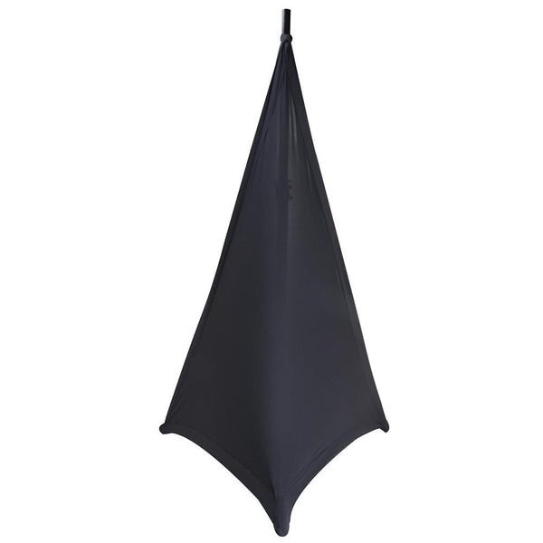On - Stage Speaker/Lighting Stand Skirt - Black Fabric Skirt for Speaker and Lighting Stands - Ev - Entz Music