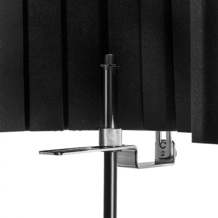 On - Stage Studio Microphone Isolation Shield with Adjustable Mounting Brackets - Portable Soundproofing for Professional Recording - Ev - Entz Music