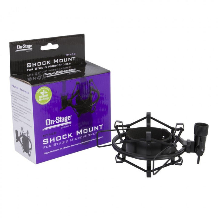 On - Stage Studio Microphone Shock Mount ~ 55 - 60mm ÃƒÂ¸ Mics - Ev - Entz Music