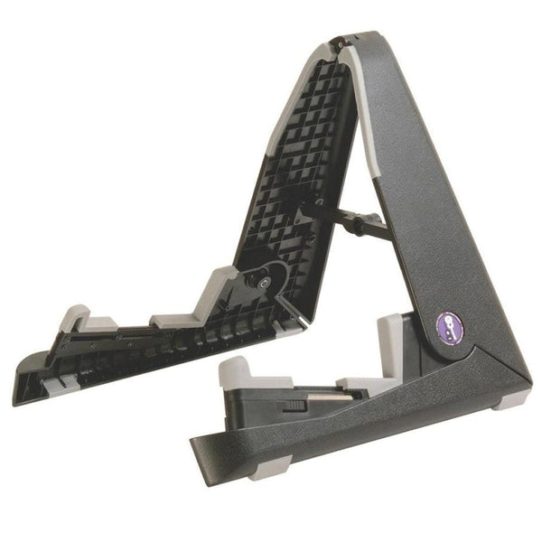 On - Stage The Mighty Guitar Stand - Compact & Portable Stand for Electric, Acoustic, Bass & More Guitars - Ev - Entz Music