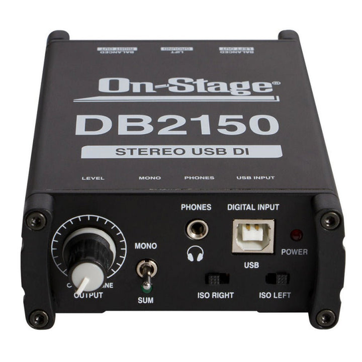 On - Stage USB DI Box - Ev - Entz Music