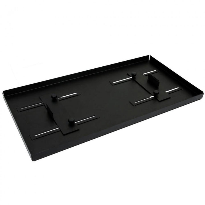 On - Stage Utility Tray for X - Style Keyboard Stands - Versatile, Adjustable Tray for Mixers, DJ Gear, and More - Ev - Entz Music
