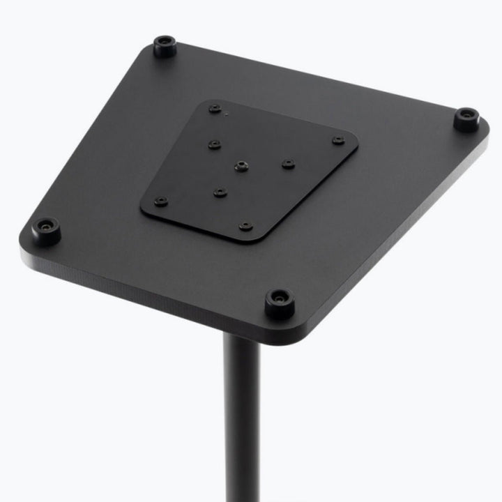 On - Stage Wood Monitor Stands (Pair) – Adjustable Studio Speaker Stands in Black - Ev - Entz Music
