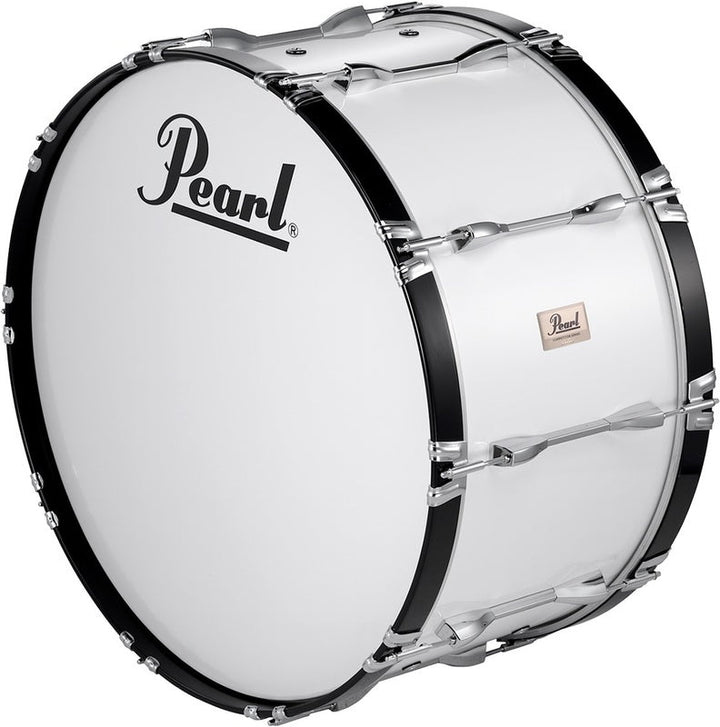 Pearl Competitor Series 26" x 14" Marching Bass Drum - Pure White - Ev - Entz Music