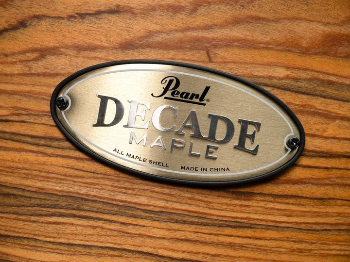 Pearl Decade Maple Artisan Drum Set - Professional 6 - Ply Maple Shells in Satin Caramel Veil Finish (DMPA905C) - Ev - Entz Music