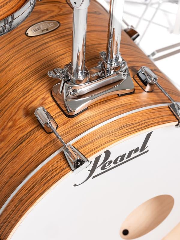 Pearl Decade Maple Artisan Drum Set - Professional 6 - Ply Maple Shells in Satin Caramel Veil Finish (DMPA905C) - Ev - Entz Music
