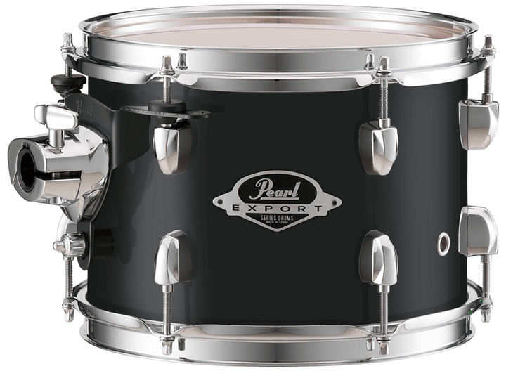 Pearl Export American Fusion (10",12",16",22") in Jet Black w FREE 8" Tom - Ev - Entz Music