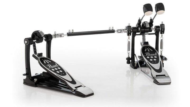Pearl P532 Double Bass Drum Pedal - Adjustable and High - Precision Double Pedal for Faster Play (SKU: P532) - Ev - Entz Music