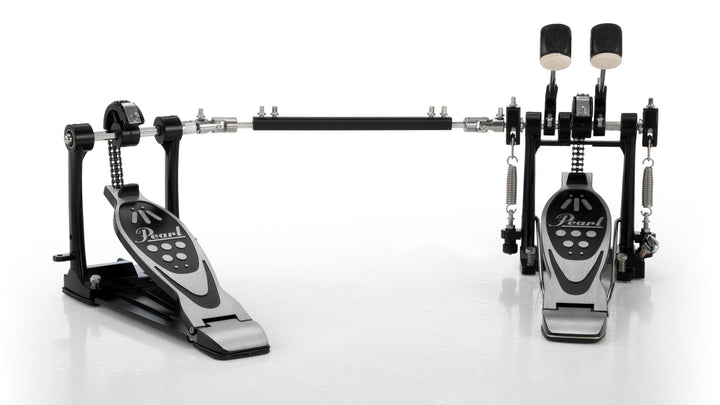 Pearl P532 Double Bass Drum Pedal - Adjustable and High - Precision Double Pedal for Faster Play (SKU: P532) - Ev - Entz Music
