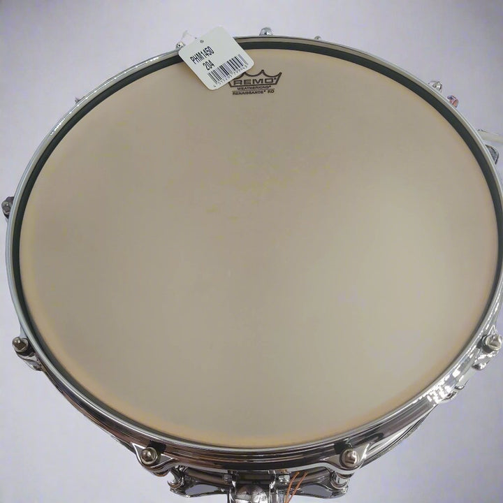 Pearl Philharmonic Series Snare Drum 14" x 5" – Solid Maple Concert Snare in High Gloss Walnut Bordeaux - Ev - Entz Music